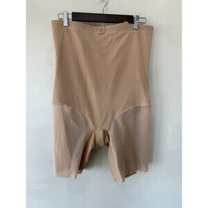 Honeylove Women's 2x Plus 2 Shapewear Beige Nude Shaper Top One Piece Shapewear